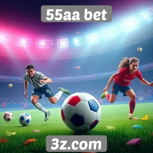 Variedade de jogos oferecidos pela 55aa bet